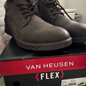 Van Heusen Brown gainell  Boots with Classic Style